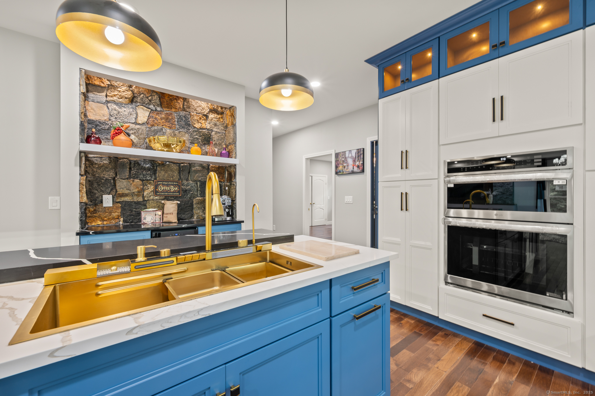 370 West Mountain Road West Simsbury, CT 06092 - Photo 15 of 39 a kitchen with stainless steel appliances granite countertop a stove and a sink