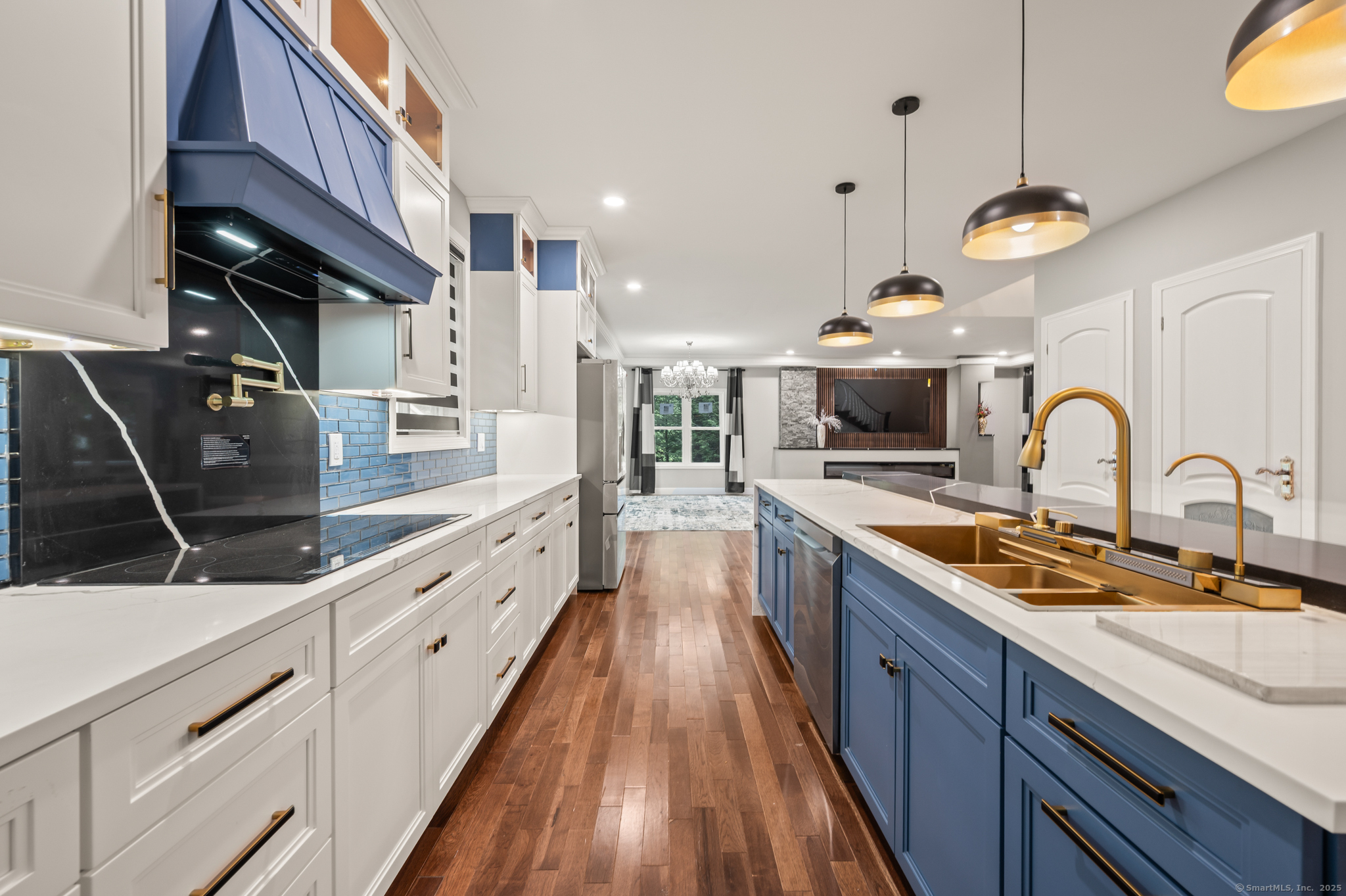 370 West Mountain Road West Simsbury, CT 06092 - Photo 16 of 39 a large kitchen with stainless steel appliances granite countertop a lot of counter space and a sink