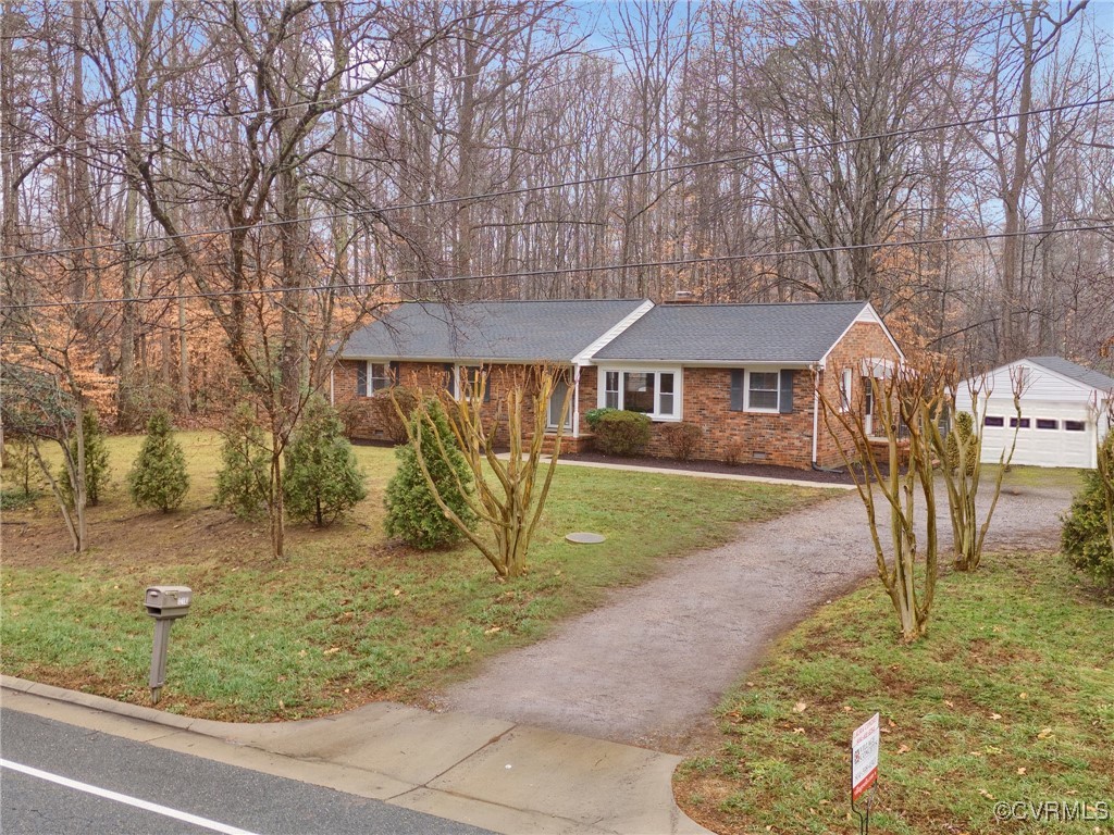 12110 Bailey Bridge Road Midlothian, VA 23112 - Photo 3 of 21 Single story home with an outdoor structure and a