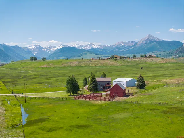 a view of a lake with a mountain in the background