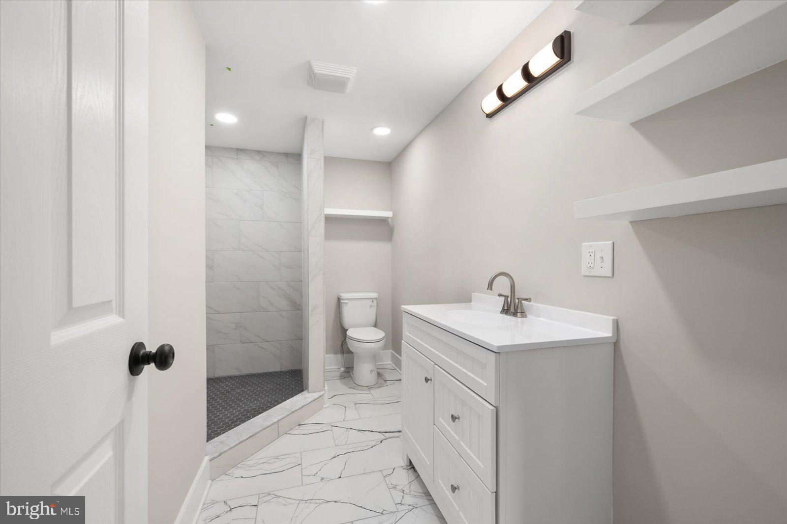 36451-3 3 Bridges Road Willards, MD 21874 - Photo 21 of 44 a bathroom with a sink toilet and shower