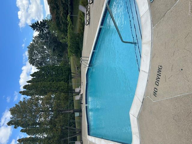 810 Plate Street Rochester, MI 48307 - Photo 8 of 8 Swimming pool with concrete surround, integrated steps, and stainless steel handrails