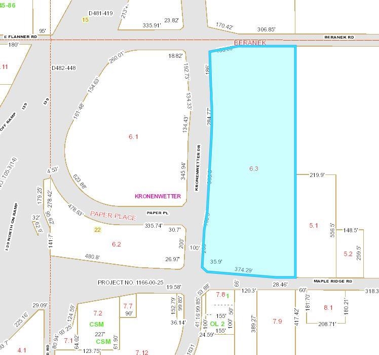 1260 Interstate 39 Frontage Road, Unit MAPLE RIDGE & BERANEK RD Kronenwetter, WI 54455 - Photo 3 of 3