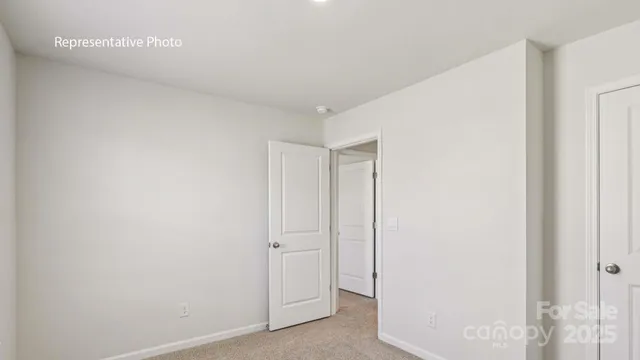 a view of closet area