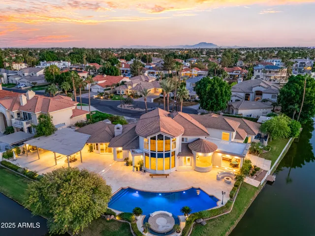 a view of swimming pool with outdoor seating