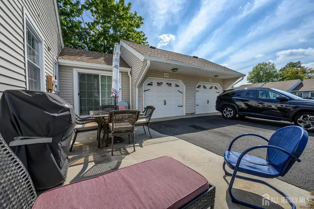 a car parked in front of house