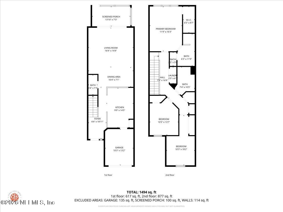 3726 Windmaker Way Jacksonville, FL 32224 - Photo 48 of 50 3726 Windmaker Floorplan