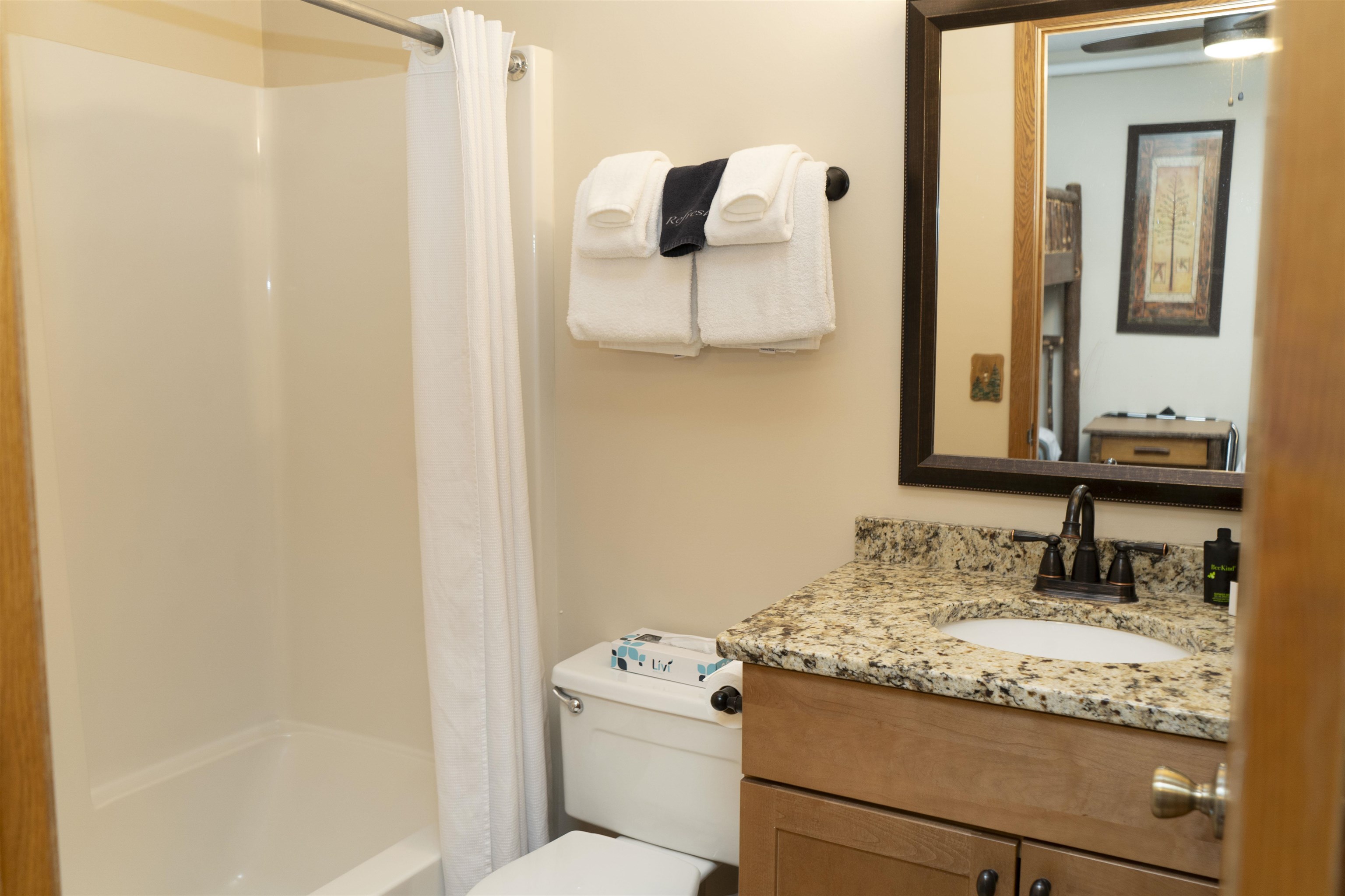 111 Bridge Run Lane, Unit 111 Lutsen, MN 55612 - Photo 16 of 48 Bathroom featuring vanity and shower / tub combo