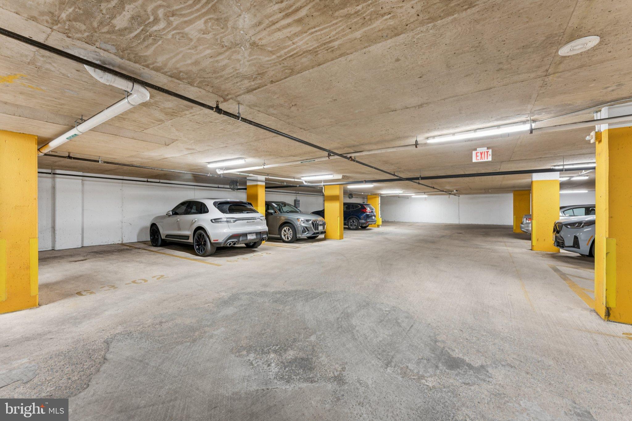 2125 14th Street Northwest, Unit 230 Washington, DC 20009 - Photo 12 of 17 a view of parking garage with cars