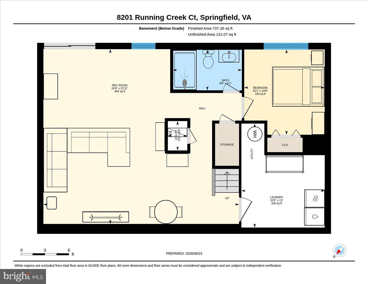 8201 Running Creek Court Springfield, VA 22153 - Photo 58 of 63 Lower Level