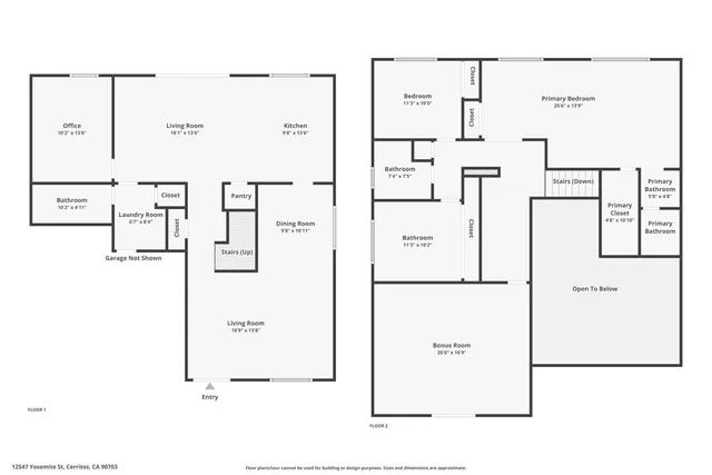 $1,650,000 | 12547 Yosemite Street, Cerritos, CA 90703