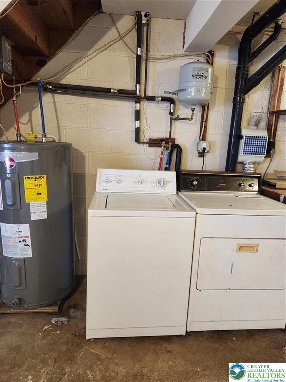 614 East Main Street Bath, PA 18014 - Photo 8 of 8 a utility room with dryer and washer