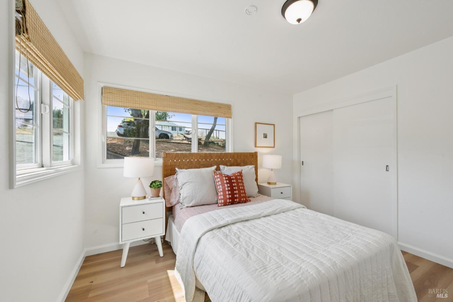 447 Sparkes Road Sebastopol, CA 95472 - Photo 22 of 44 a bedroom with a bed and window