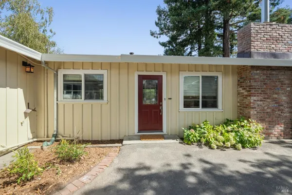 front view of a house