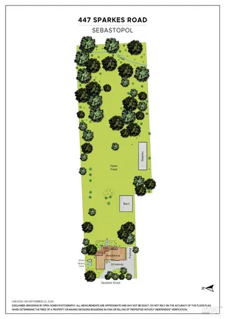 $1,395,000 | 447 Sparkes Road, Sebastopol, CA 95472