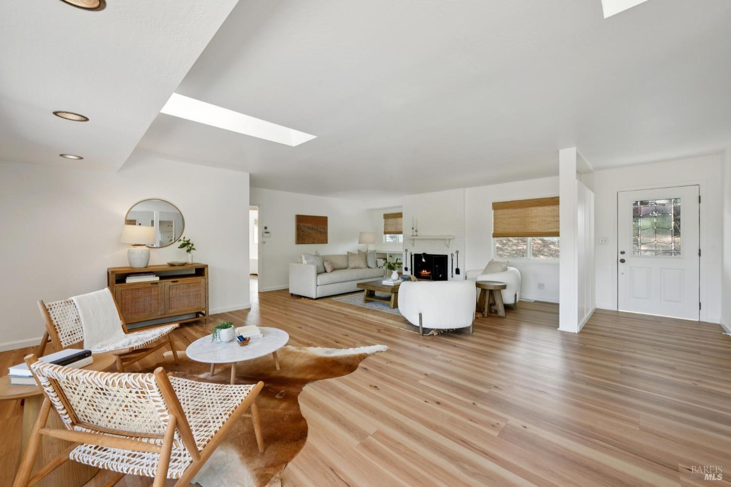 447 Sparkes Road Sebastopol, CA 95472 - Photo 5 of 44 a living room with furniture and wooden floor