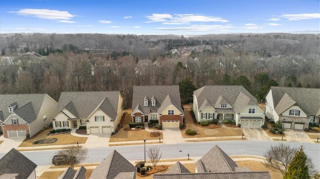 3357 Locust Cove Road Gainesville, GA 30504 - Photo 42 of 77 an aerial view of residential houses with outdoor space