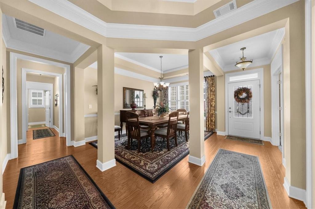 3357 Locust Cove Road Gainesville, GA 30504 - Photo 7 of 77 a living room with furniture and a rug