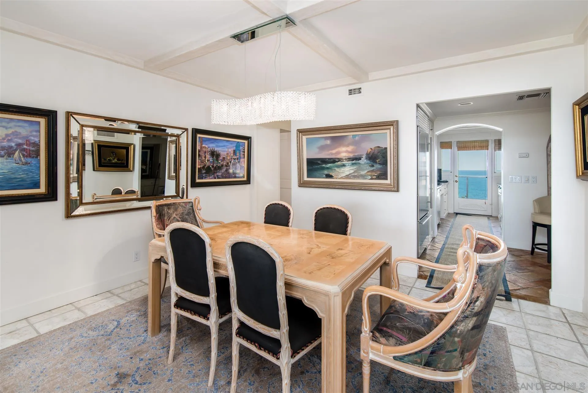 939 Coast Boulevard, Unit 16F La Jolla, CA 92037 - Photo 12 of 22 a dining room with furniture and window