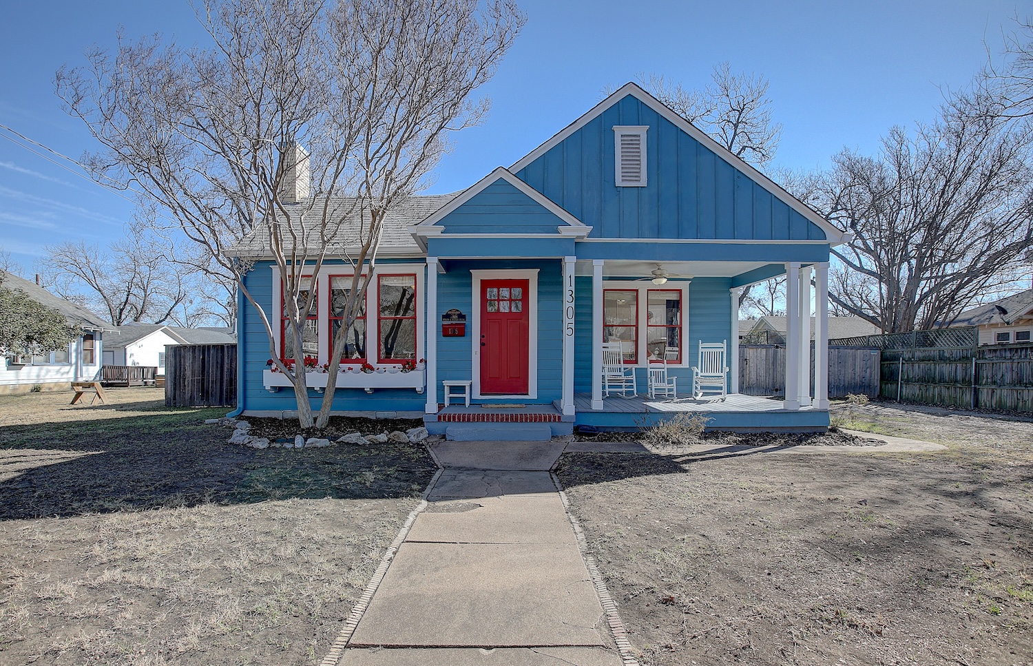 Charming home in Old Town Georgetown.  Built in 1928 this home has stood the test of time. Features a guest house.