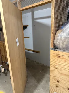 a view of front door