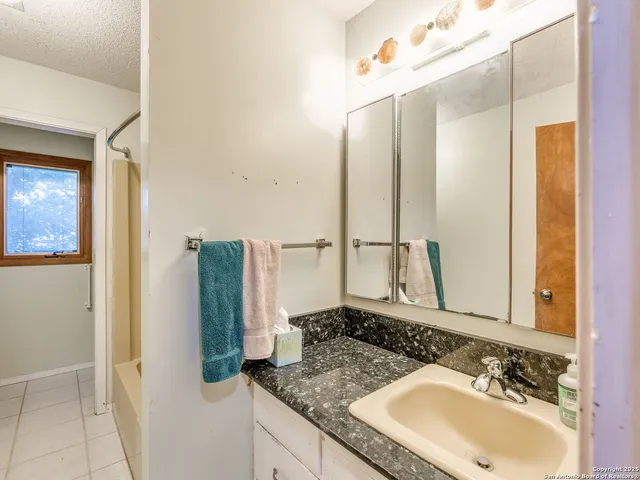 a view of a room with a tree and a plant