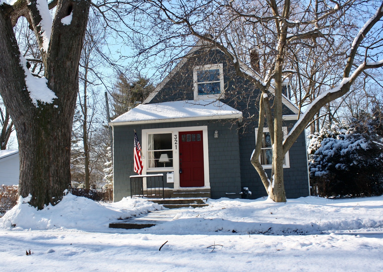 321 North Wright Street Naperville, IL 60540 - Photo 1 of 23 a front view of a house