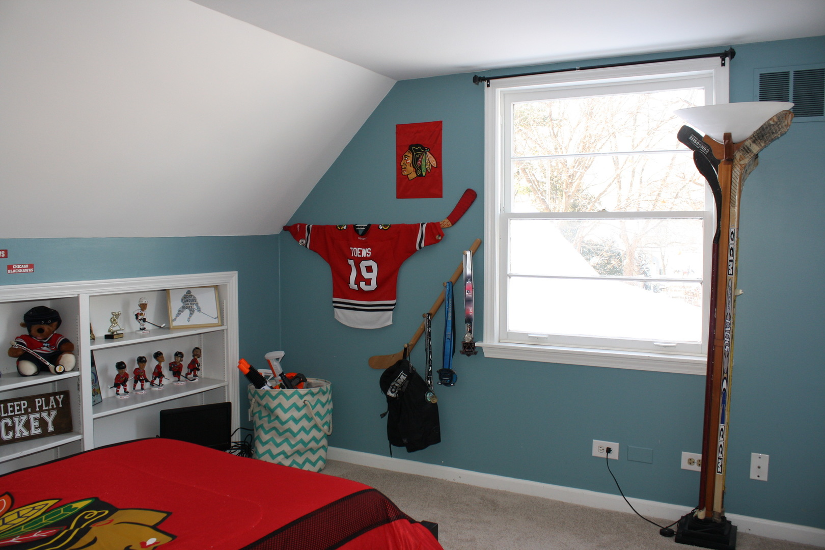 321 North Wright Street Naperville, IL 60540 - Photo 10 of 23 a bedroom with a bed and a window
