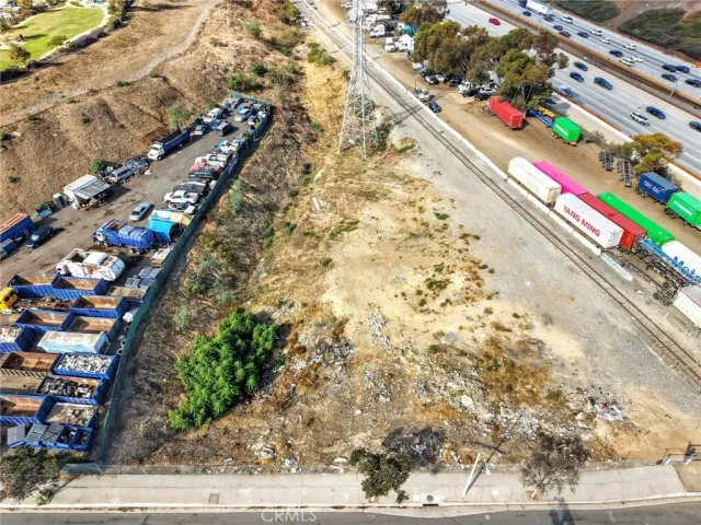 a view of a city and ocean view