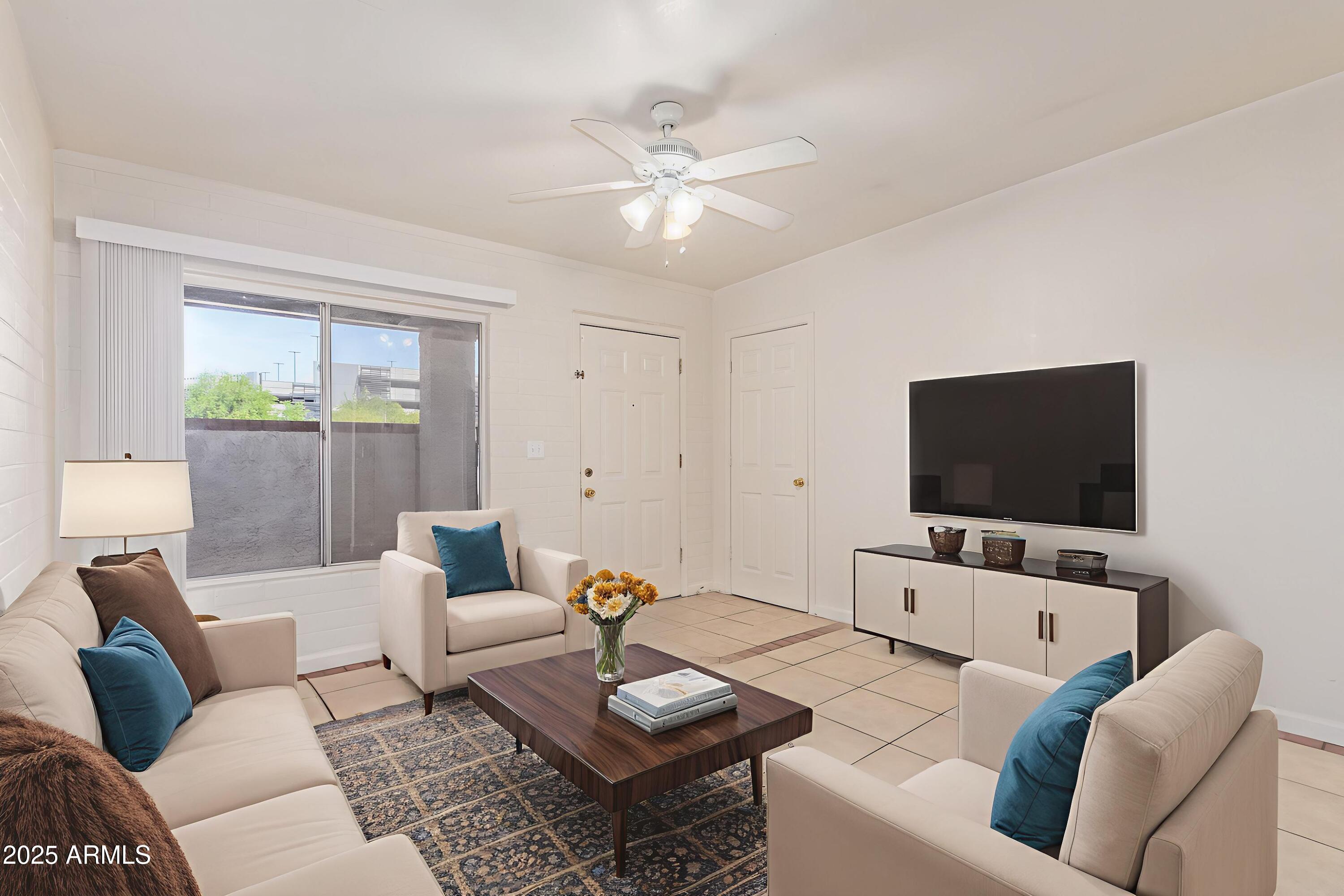 1343 West 3rd Street, Unit 1 Tempe, AZ 85281 - Photo 1 of 20 11-3rd - Living Room - Standard - 0