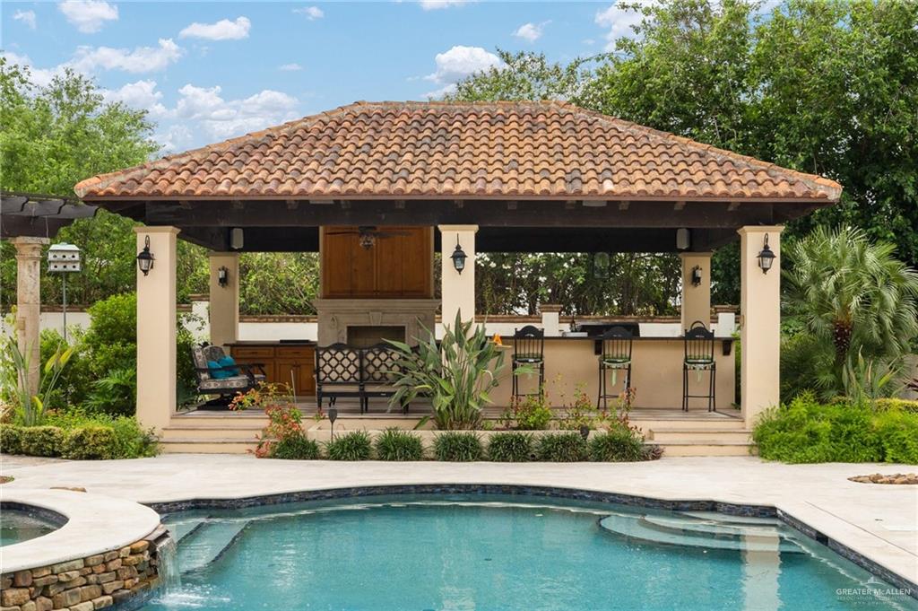 3506 Oak Ridge Lane Mission, TX 78573 - Photo 38 of 45 a view of house with swimming pool and a patio