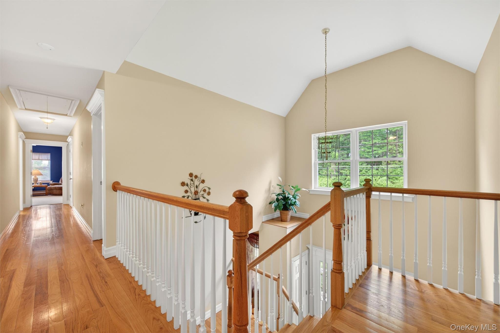 19 Pirog Road Pine Bush, NY 12566 - Photo 17 of 50 a view of a hallway with wooden floor and stairs