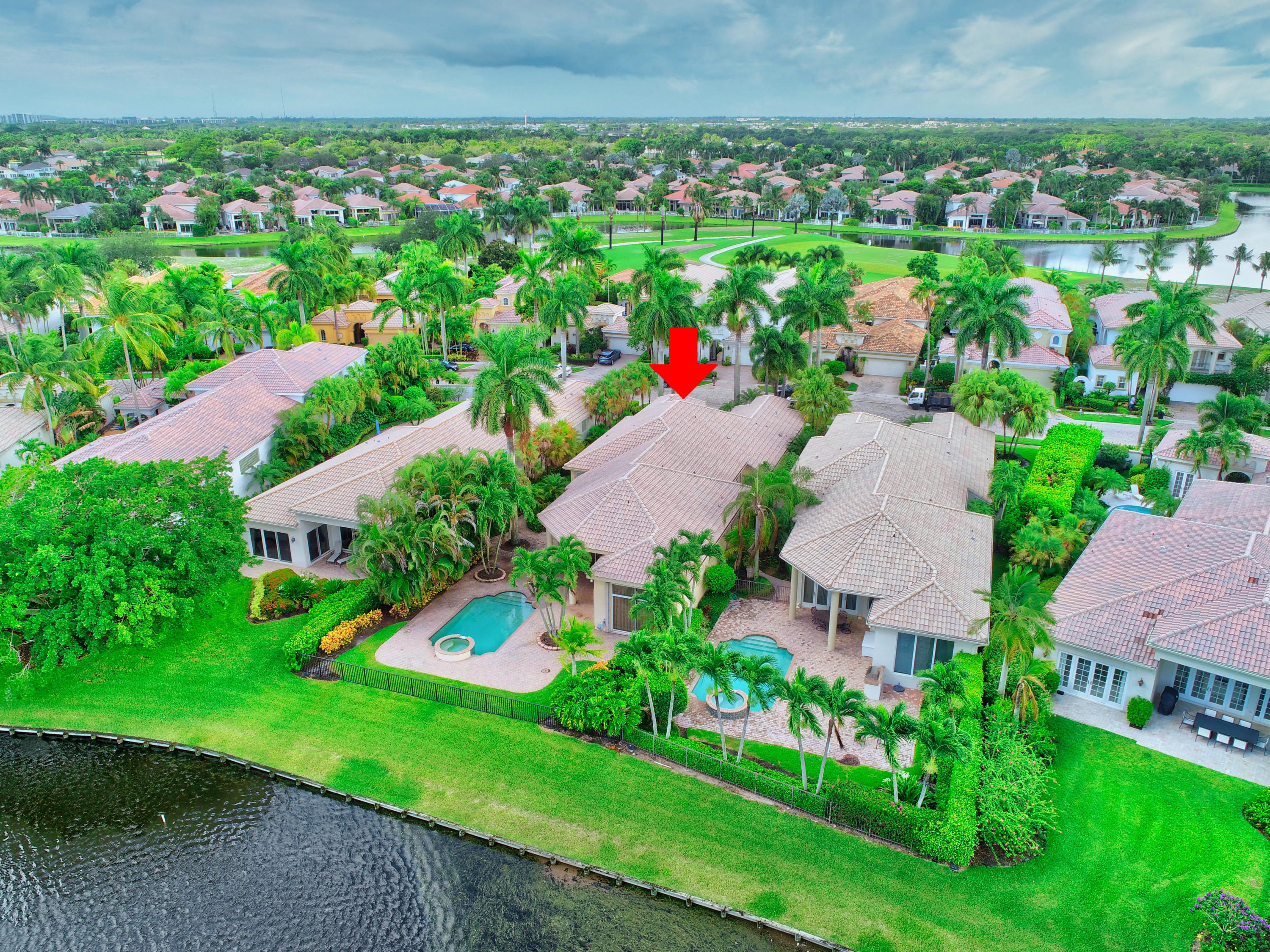 6484 Enclave Way Boca Raton, FL 33496 - Photo 26 of 34 Aerial - 2