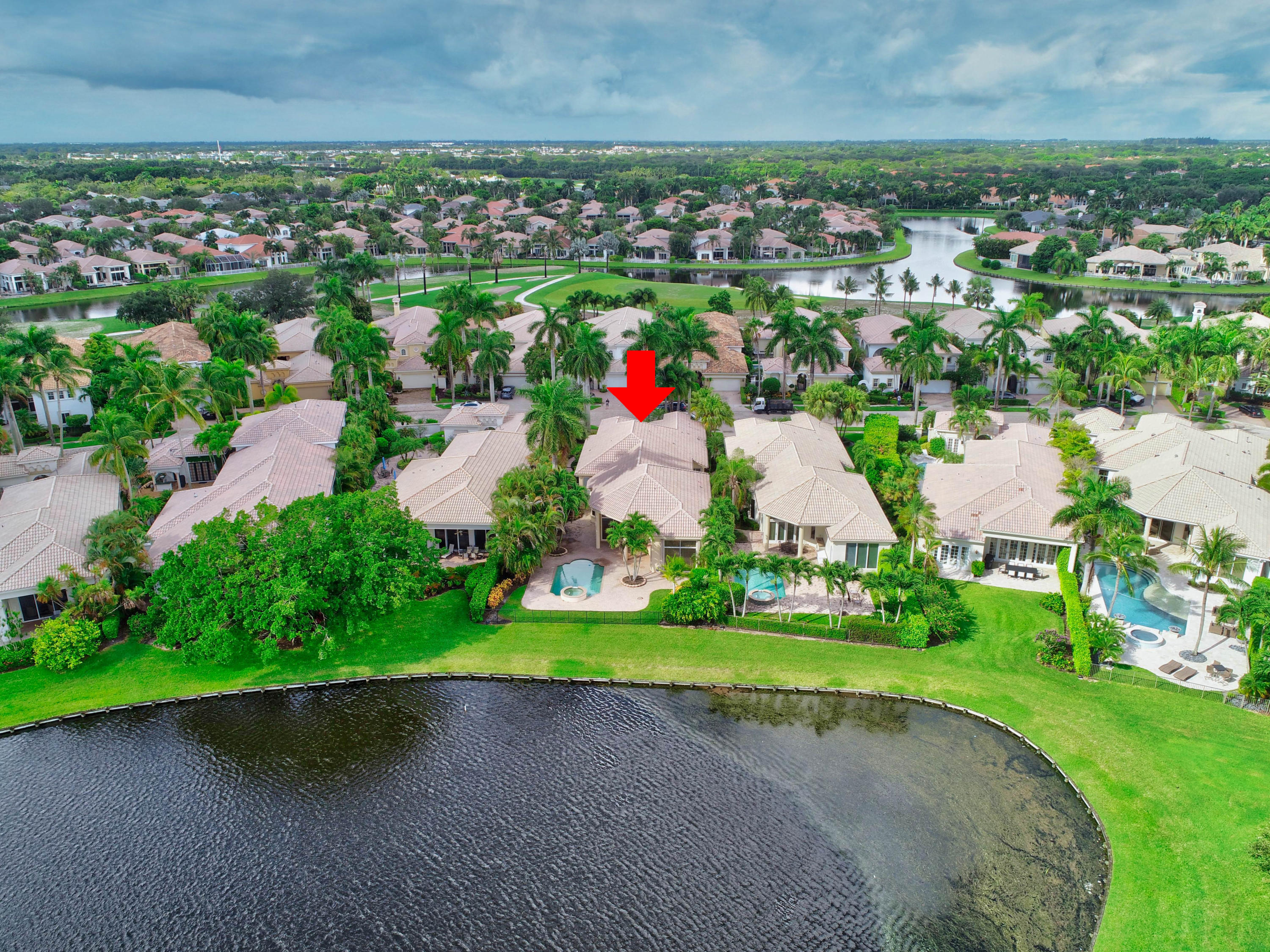 6484 Enclave Way Boca Raton, FL 33496 - Photo 4 of 34 Aerial - 1