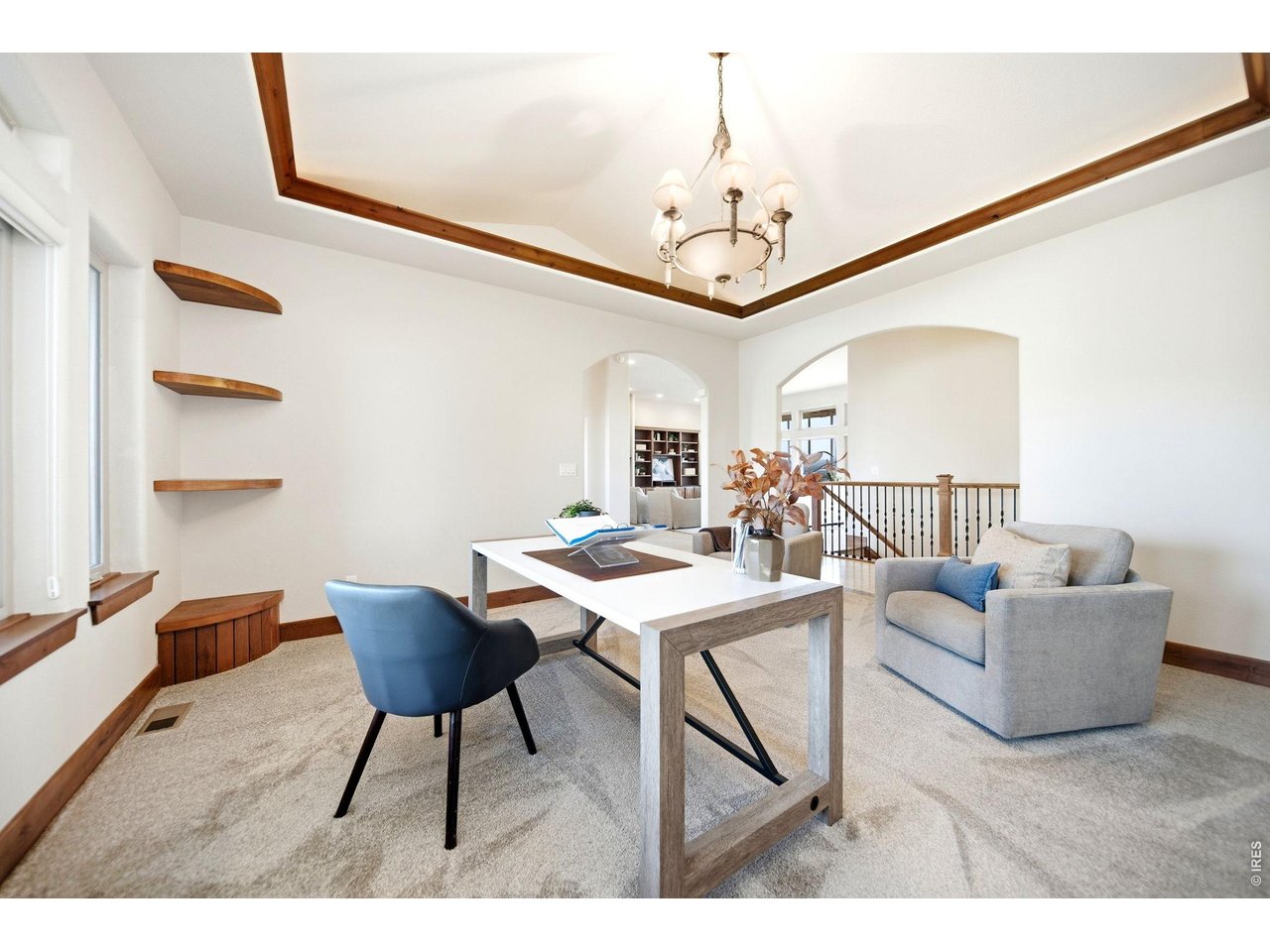 2153 Mountain River Road Berthoud, CO 80513 - Photo 15 of 50 Spacious office area right off the entrance