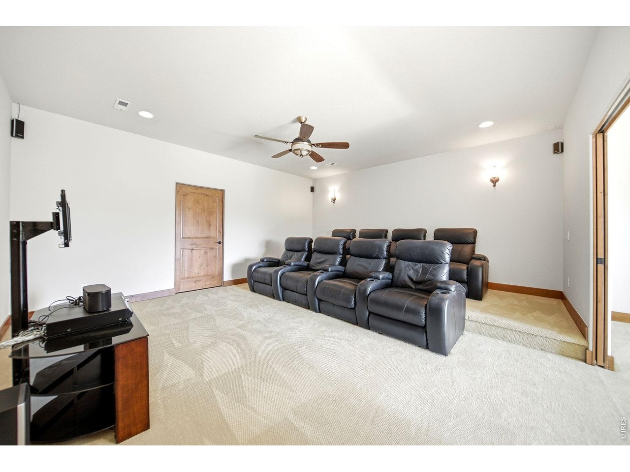 2153 Mountain River Road Berthoud, CO 80513 - Photo 31 of 50 Dedicated media room