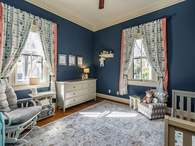 518 East Lane Street Raleigh, NC 27601 - Photo 12 of 29 The corner bedroom. Window blinds are new throughout the house.