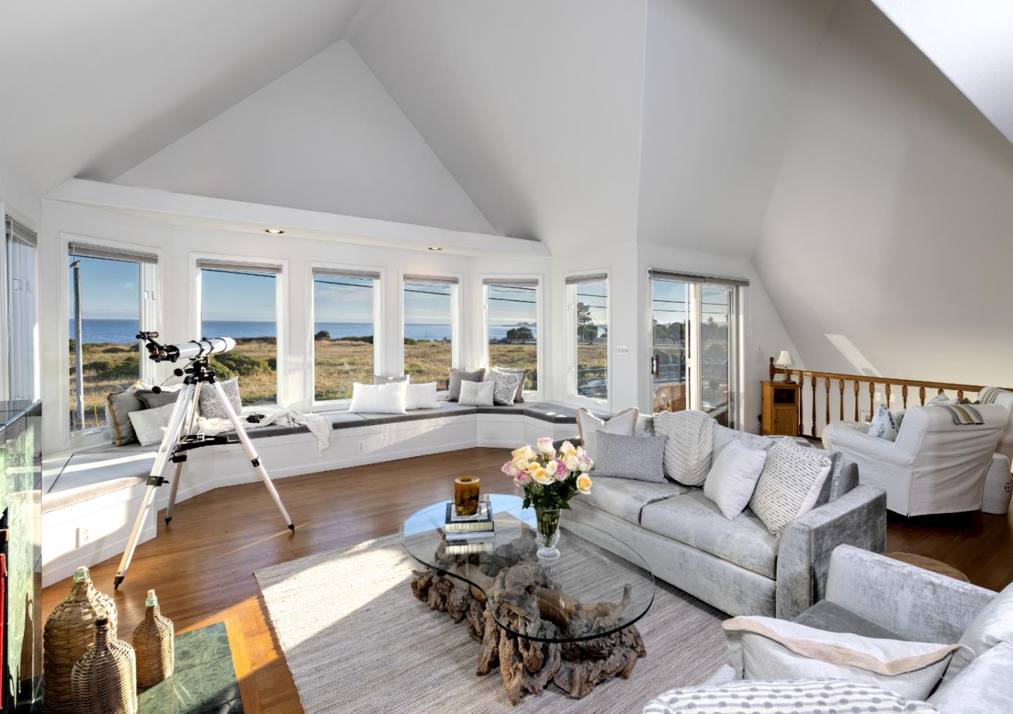 202 Seacliff Drive Aptos, CA 95003 - Photo 6 of 36 a living room with furniture and wooden floor