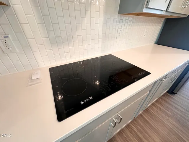 a close view of kitchen sink