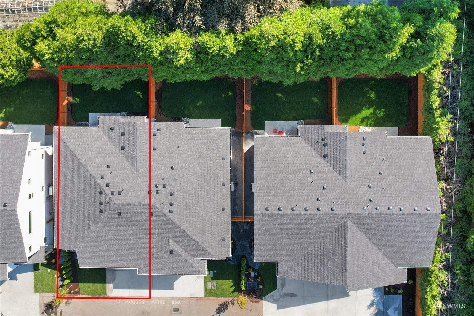 114 171st Place Southwest, Unit A Bothell, WA 98012 - Photo 25 of 26 aerial view of a house with yard and sitting area