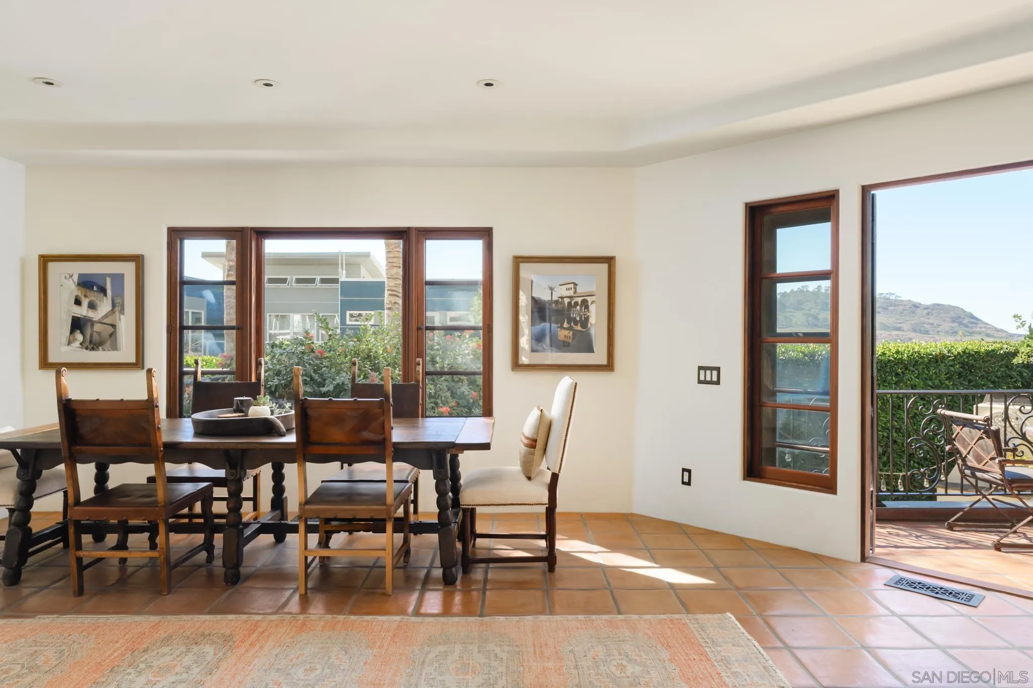2563 Via Pisa Del Mar, CA 92014 - Photo 13 of 50 a dining room with furniture and window
