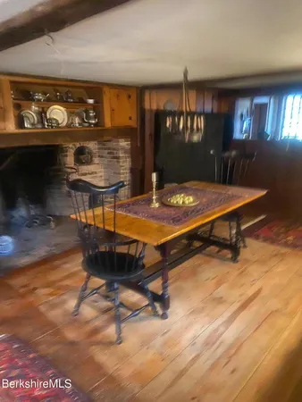 a room with pool table