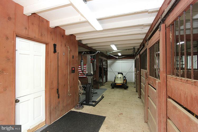 Inside 4 Stall Barn