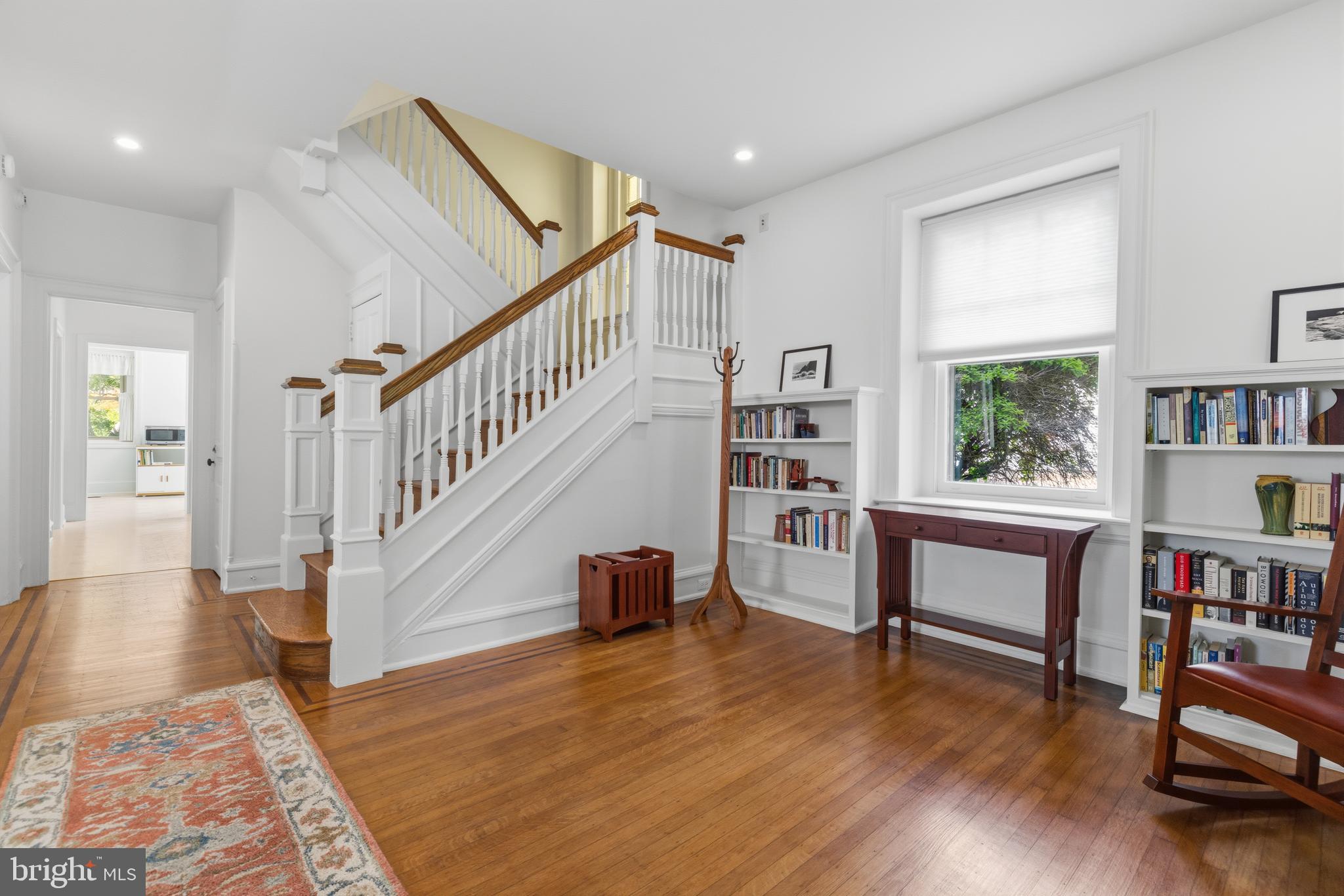 245 Mather Road Jenkintown, PA 19046 - Photo 8 of 71 Foyer/parlor with in laid hardwood floors