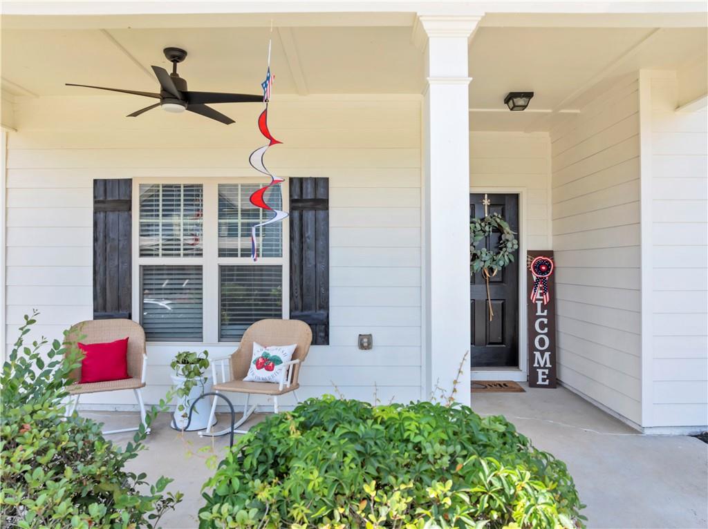 210 Creek View Lane Acworth, GA 30102 - Photo 3 of 48 a front view of a house with an outdoor space