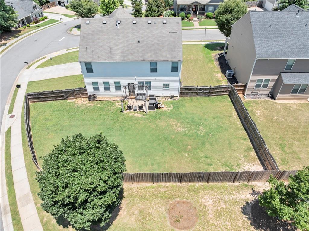 210 Creek View Lane Acworth, GA 30102 - Photo 42 of 48 an aerial view of a swimming pool
