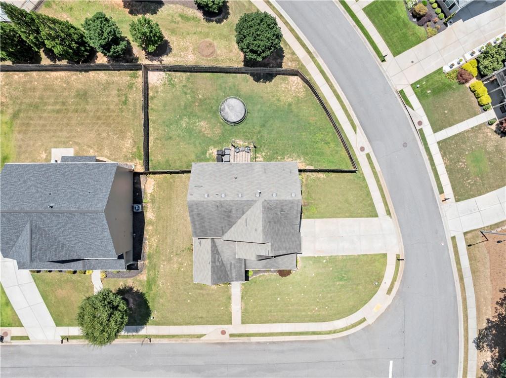 210 Creek View Lane Acworth, GA 30102 - Photo 44 of 48 an aerial view of a house with outdoor space