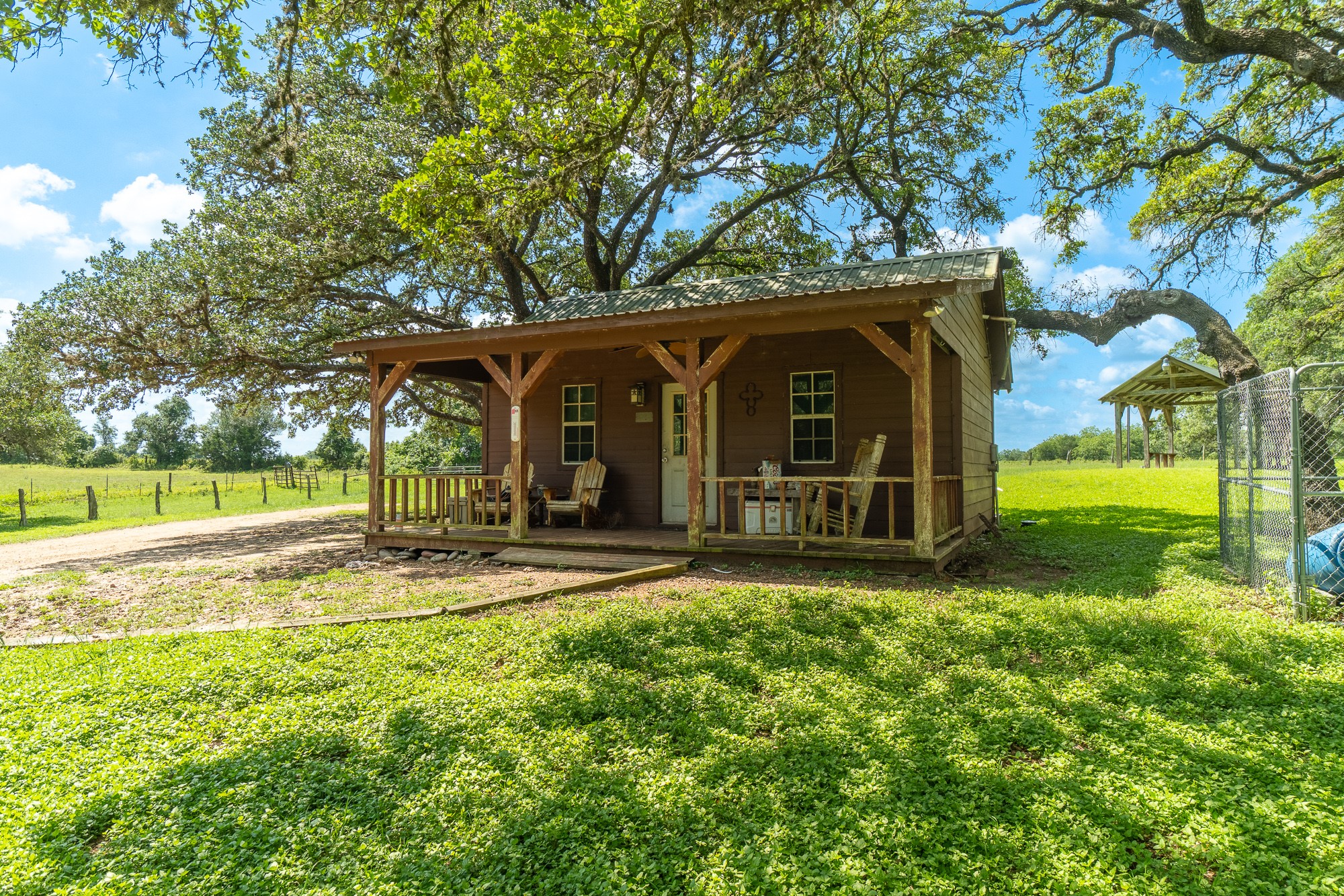 5018 Wolters Road Schulenburg, TX 78956 - Photo 24 of 39 front view of a house with a yard