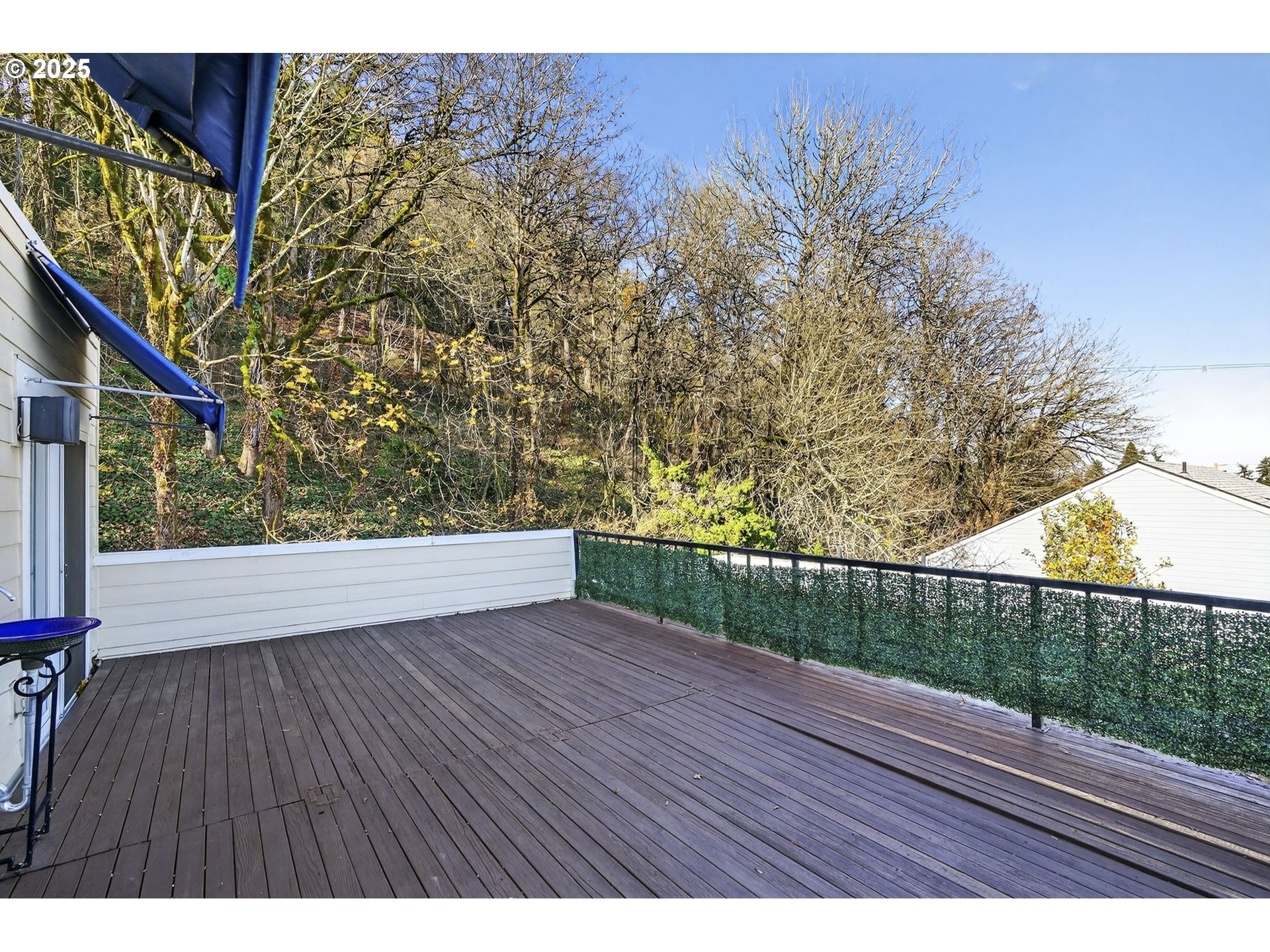 3515 Southwest Barbur Boulevard, Unit R2 Portland, OR 97239 - Photo 31 of 35 a view of balcony with wooden floor
