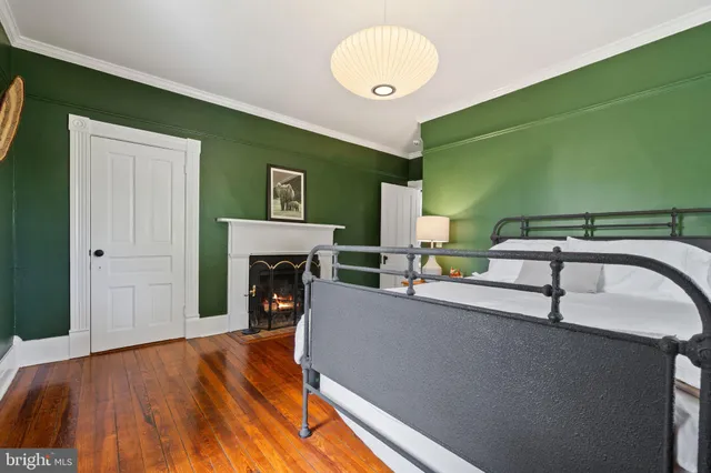 a view of city and mountain